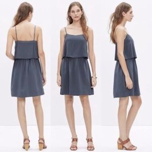Madewell Cami Silk Overlay Dress